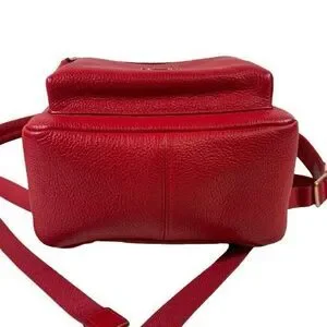 Coach | Bags | Coach Mini Charlie Backpack Red Pebbled  display picture 2